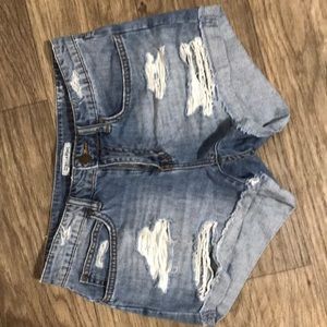 Jean shorts
